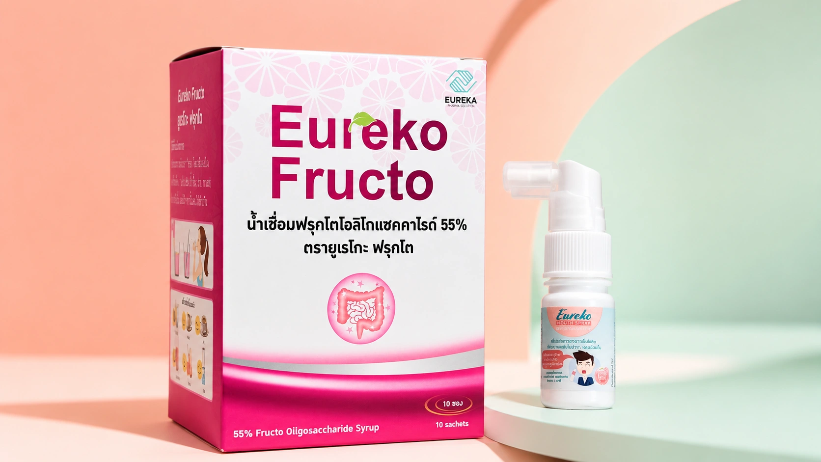 ชุดผลิตภัณฑ์ EMS และ EFT สำหรับดูแลคอและลำไส้