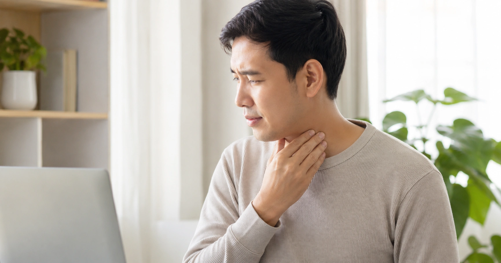 ผู้ใหญ่คนไทยมีอาการคอระคายและไอแห้งในชีวิตประจำวัน
